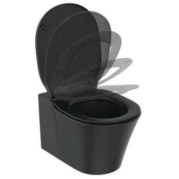 Piekaramais pods Ideal Standard Connect Air AquaBlade, bez vāka Melns E0054V3