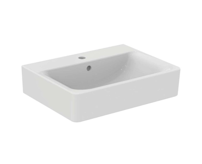 Раковина для ванной Ideal Standard Connect Cube 60x46x18 мм белая