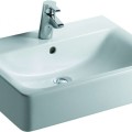 Раковина для ванной Ideal Standard Connect Cube 60x46x18 мм белая
