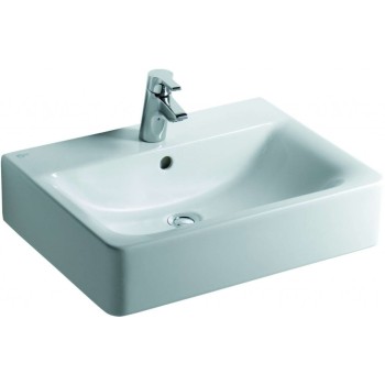 Vannas istabas izlietne Ideal Standard Connect Cube 60x46x18mm Balta