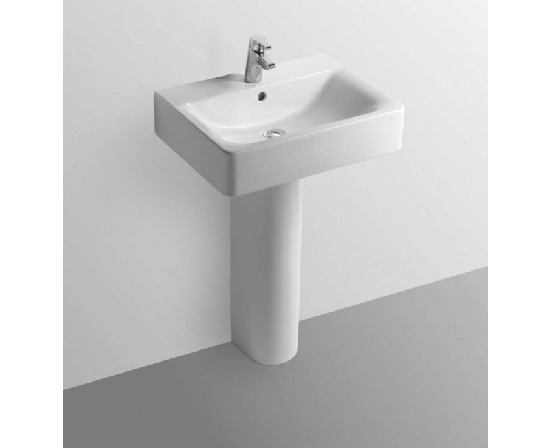 Раковина для ванной Ideal Standard Connect Cube 60x46x18 мм белая