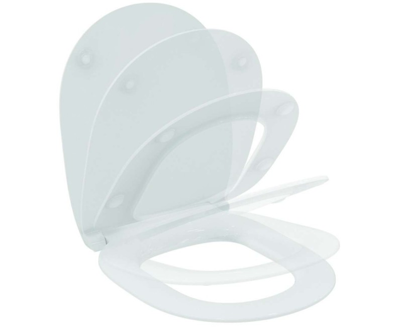 Кришка для унитаза Ideal Standard Connect Space с функцией SoftClose, белое E772401