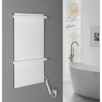 Полотенцесушитель / Радиатор Sapho Elmis, 40x80см, 120Вт, белый матовый EB420