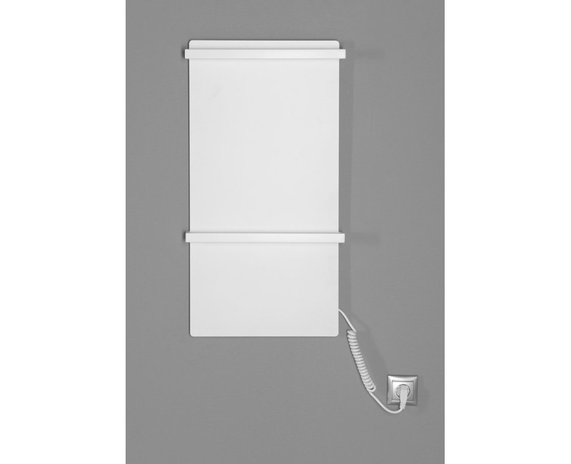 Dvieļu žāvētājs / Radiators Sapho Elmis, 40x80cm, 120W, balts matēts  EB420