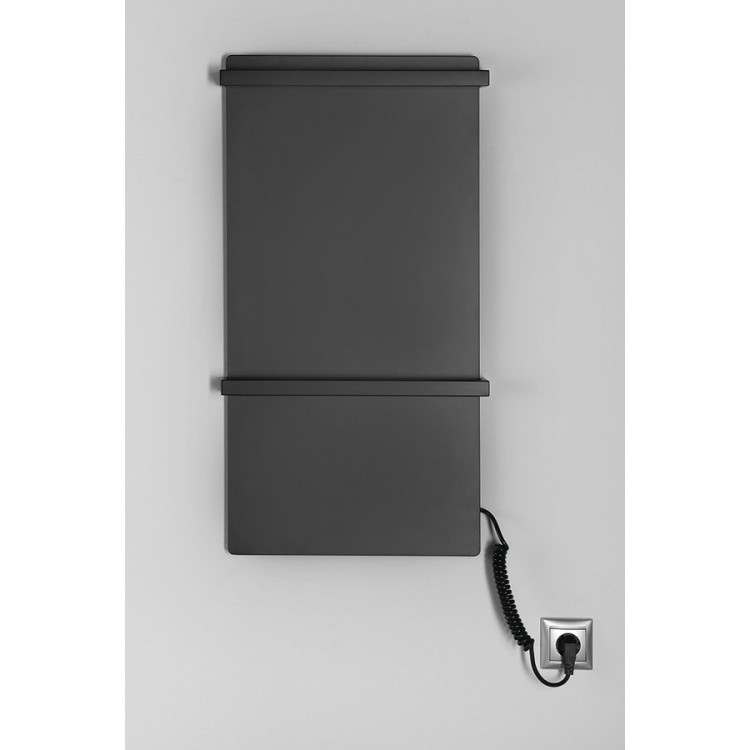 Dvieļu žāvētājs / Radiators Sapho Elmis, 40x80 cm, 120W, antracīts  EB430