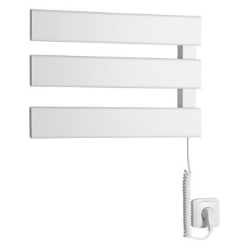 Dvieļu žāvētājs / Radiators AQUALINE Elektriskais Elvis, 48x33x5cm, 50W, balts  EB480