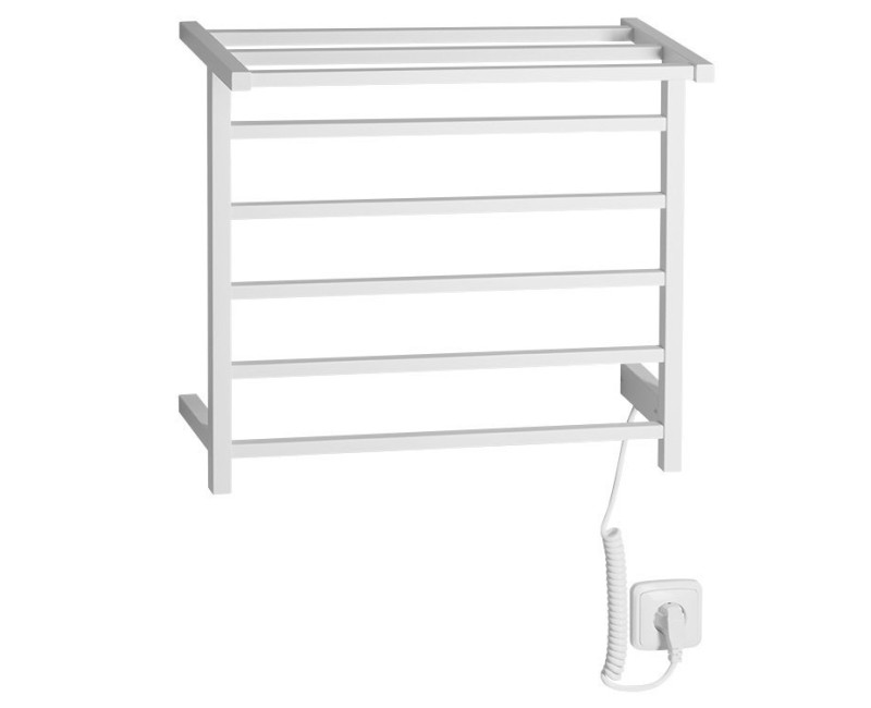 Dvieļu žāvētājs / Radiators Sapho Elzor elektriskais 50x47 cm, 60 W, balts matēts EB500