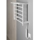 Dvieļu žāvētājs / Radiators Sapho Elzor elektriskais 50x47 cm, 60 W, balts matēts EB500