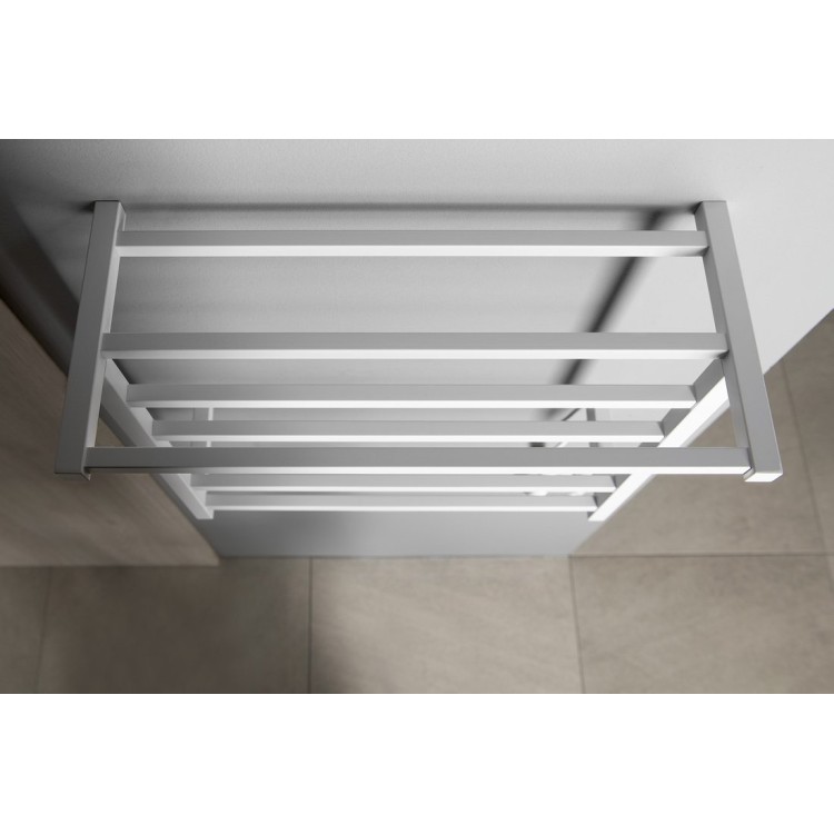 Dvieļu žāvētājs / Radiators Sapho Elzor elektriskais 50x47 cm, 60 W, balts matēts EB500