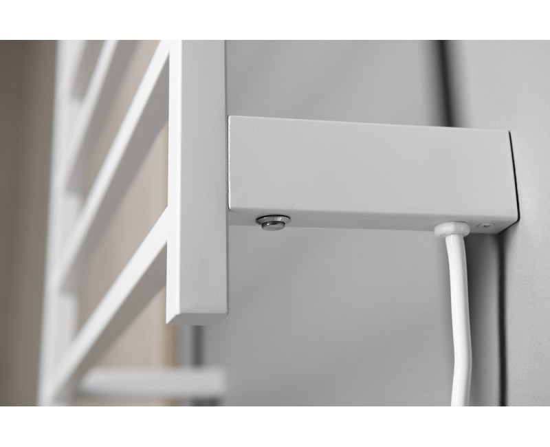 Dvieļu žāvētājs / Radiators Sapho Elzor elektriskais 50x47 cm, 60 W, balts matēts EB500