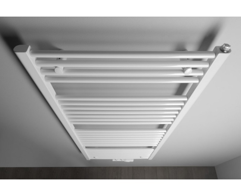 Полотенцесушитель / Радиатор AQUALINE Direct 132x45см, 594Вт, белый ELM34T