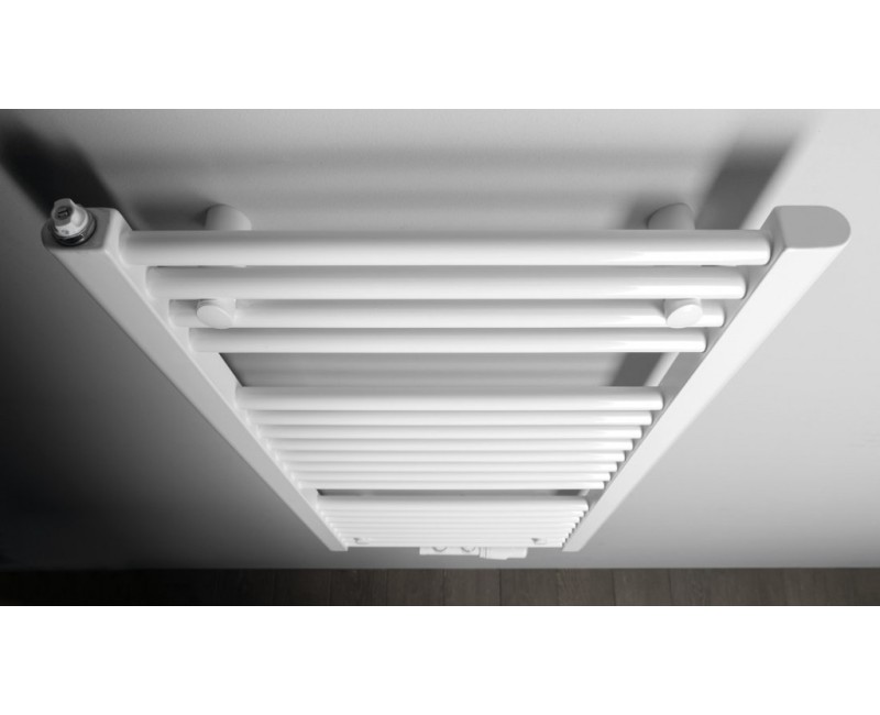 Полотенцесушитель / Радиатор Aqualine DIRECT 570x465 мм 72 Вт, Белый ELM94T