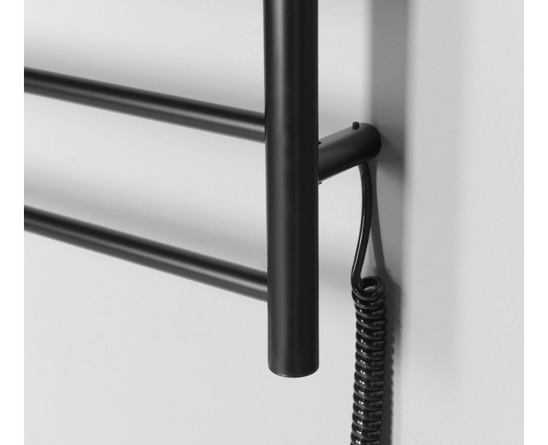 Полотенцесушитель / Радиатор Sapho Redondo электрический 50x90см 75Вт Черный Матовый ER220BT