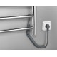 Dvieļu žāvētājs / Radiators Sapho  REDONDO  elektriskais 600x1500mm 130 W, Pulēts Nerūsējošs Tērauds ER250V