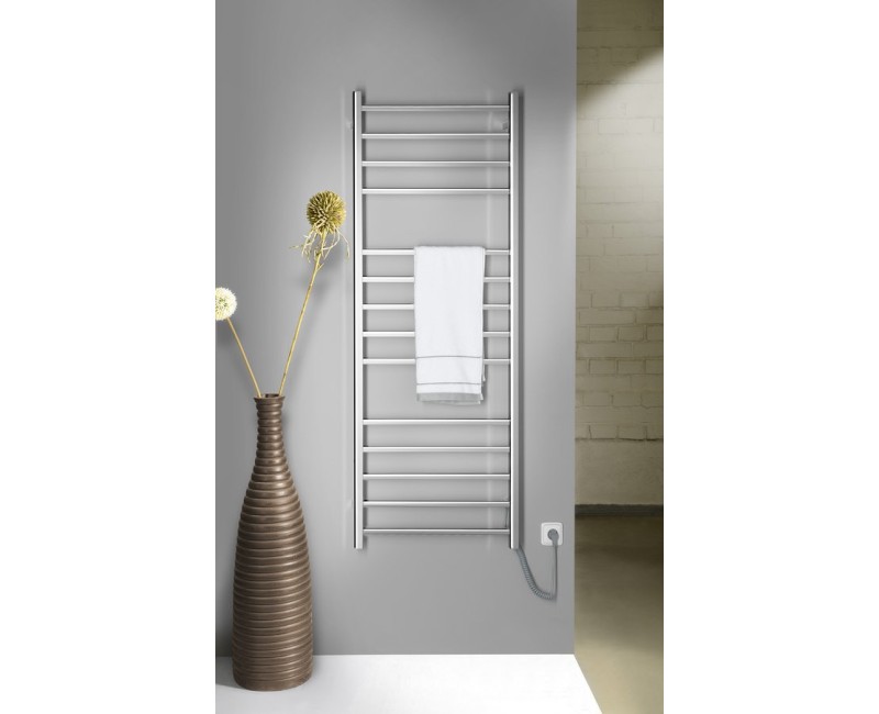 Полотенцесушитель / Радиатор Sapho ENIS электрический 60x150 см, 130 Вт, хром ER450V