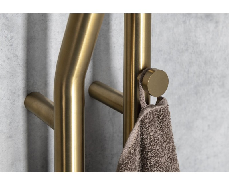 Полотенцесушитель / Радиатор Sapho DUOPASSO 12x170 см, 45 Вт, матовое золото ER830