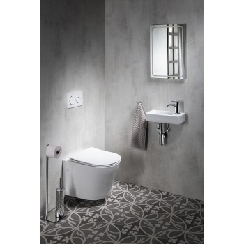 Зеркало для ванной Sapho Gemini II со LED подсветкой 40x60 см GM040