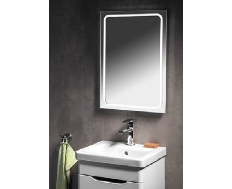 Vannas istabas spogulis Sapho Gemini II ar LED apgaismojumu 40x60cm  GM040