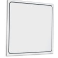 Зеркало для ванной Sapho Gemini II со LED подсветкой 70x70 см GM070
