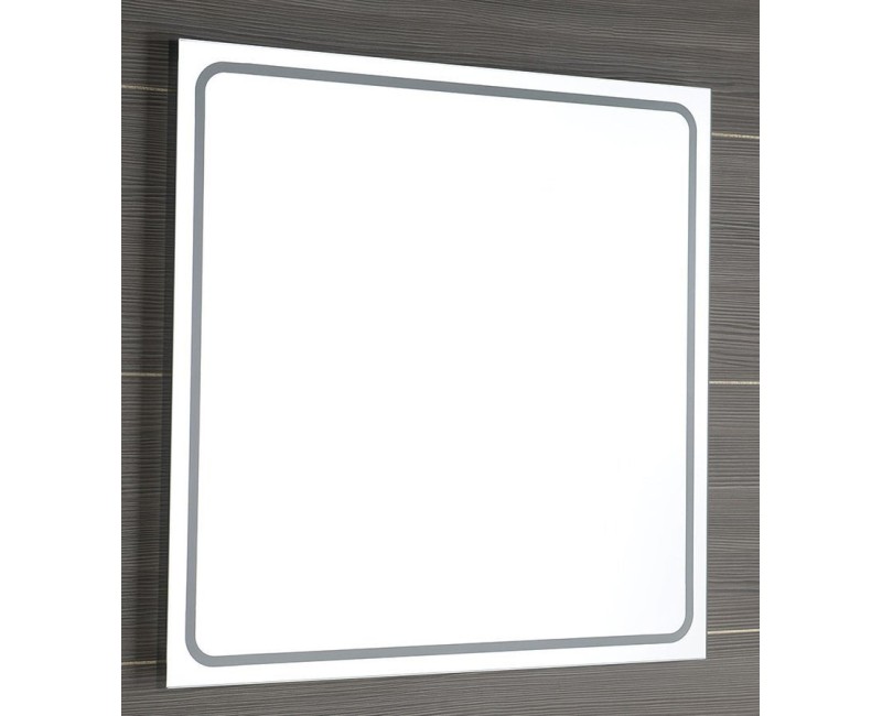 Зеркало для ванной Sapho Gemini II со LED подсветкой 70x70 см GM070