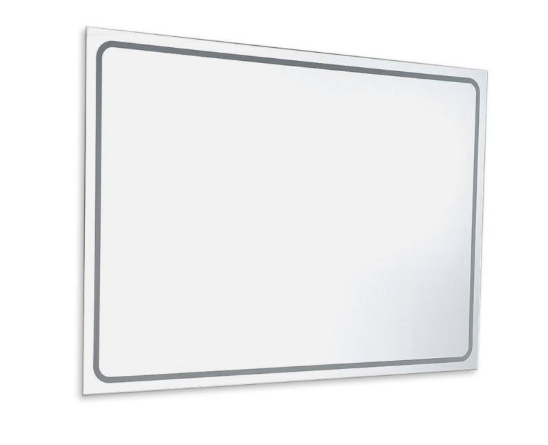 Vannas istabas spogulis Sapho Gemini II ar LED apgaismojumu 100x70cm  GM100