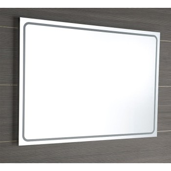 Vannas istabas spogulis Sapho Gemini II ar LED apgaismojumu 100x70cm  GM100