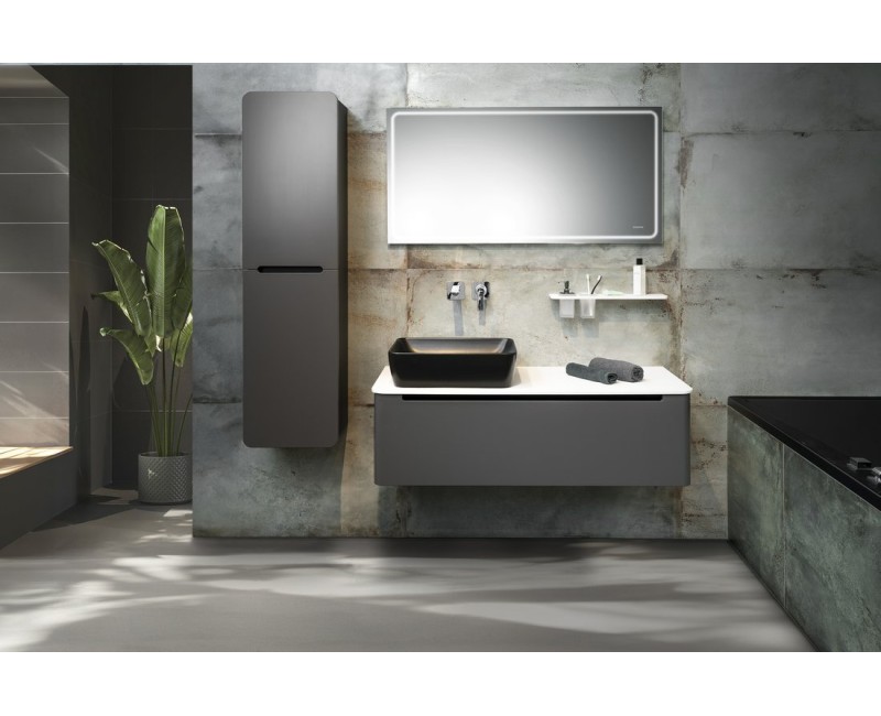 Vannas istabas spogulis Sapho Gemini II ar LED apgaismojumu 120x60cm  GM120