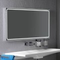 Vannas istabas spogulis Sapho Gemini II ar LED apgaismojumu 120x60cm  GM120