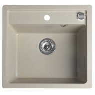Кухонная мойка Sapho Granite, 53x50см, бежевая GR1032