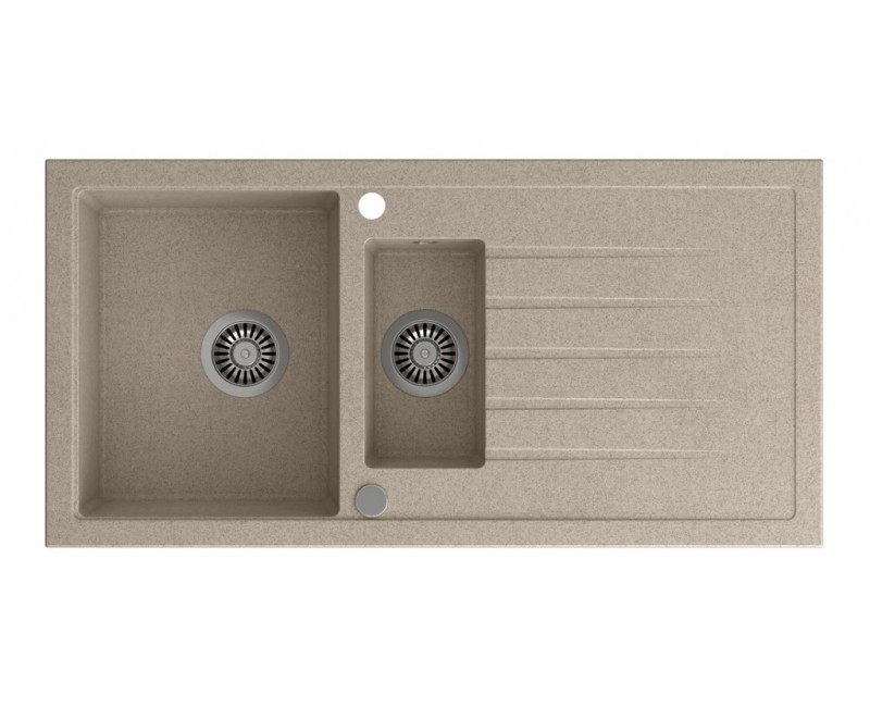 Кухонная мойка Sapho Granite, 100x50см, бежевая GR1332