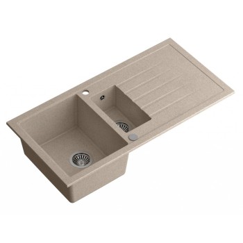 Кухонная мойка Sapho Granite, 100x50см, бежевая GR1332