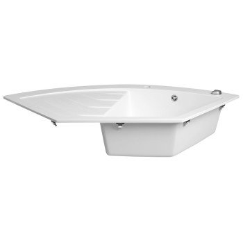 Кухонная мойка Sapho Granite 114x58см, белая GR1931