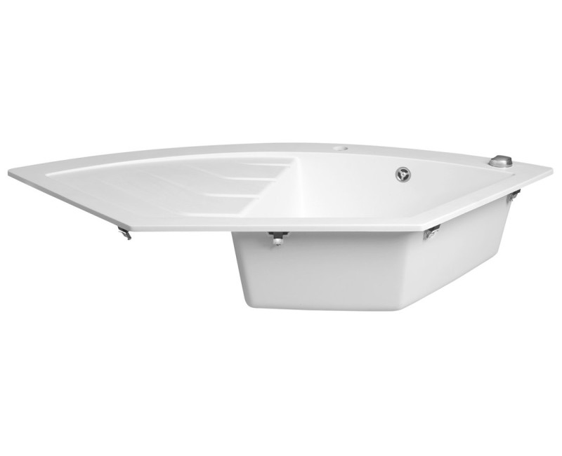 Кухонная мойка Sapho Granite 114x58см, белая GR1931