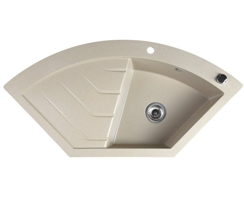 Кухонная мойка Sapho Granite 114x58см, бежевая GR1932