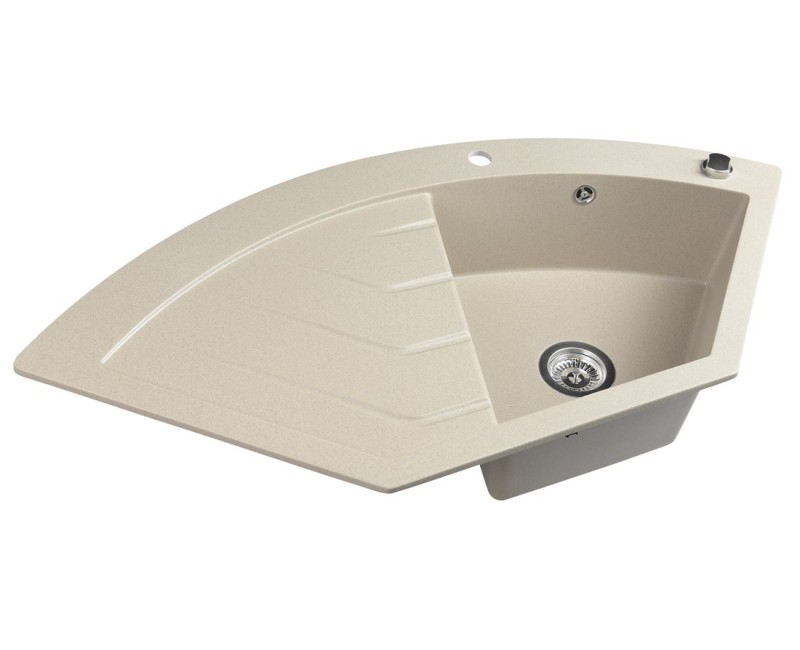 Кухонная мойка Sapho Granite 114x58см, бежевая GR1932