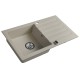 Кухонная мойка Sapho Granite, 78x44см, бежевая GR7202