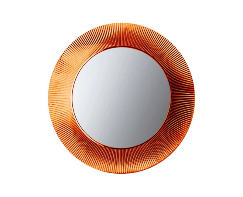 Vannas istabas spogulis Laufen Kartell ierāmēts, D78cm, oranžs H3863310820001