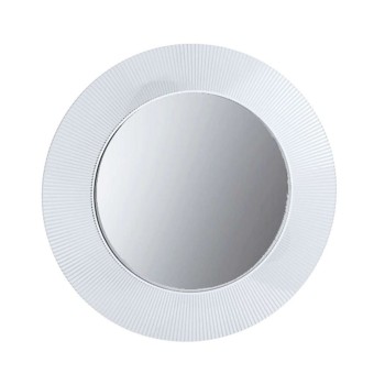 Vannas istabas spogulis Laufen Kartell Ierāmēts, D78 cm, caurspīdīgs kristāls H3863310840001