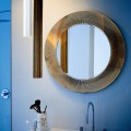 Vannas istabas spogulis Laufen Kartell ierāmēts,  D78 cm, zelts  H3863310870001