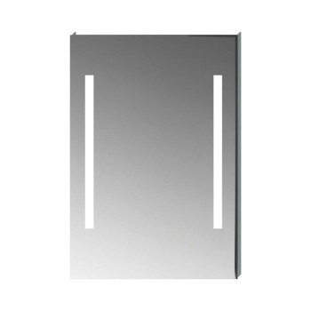 Зеркало для ванной Jika Clear со LED подсветкой, 55x81 см, H4557151731441