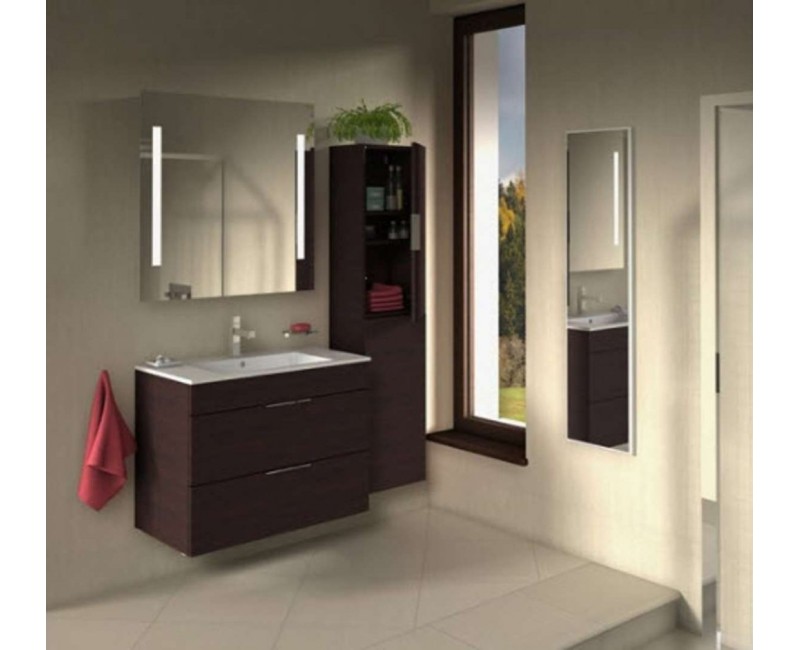 Зеркало для ванной Jika Clear со LED подсветкой, 55x81 см, H4557151731441