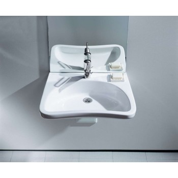 Раковина для ванной Laufen Rehab 66x55см белая 8106030001041