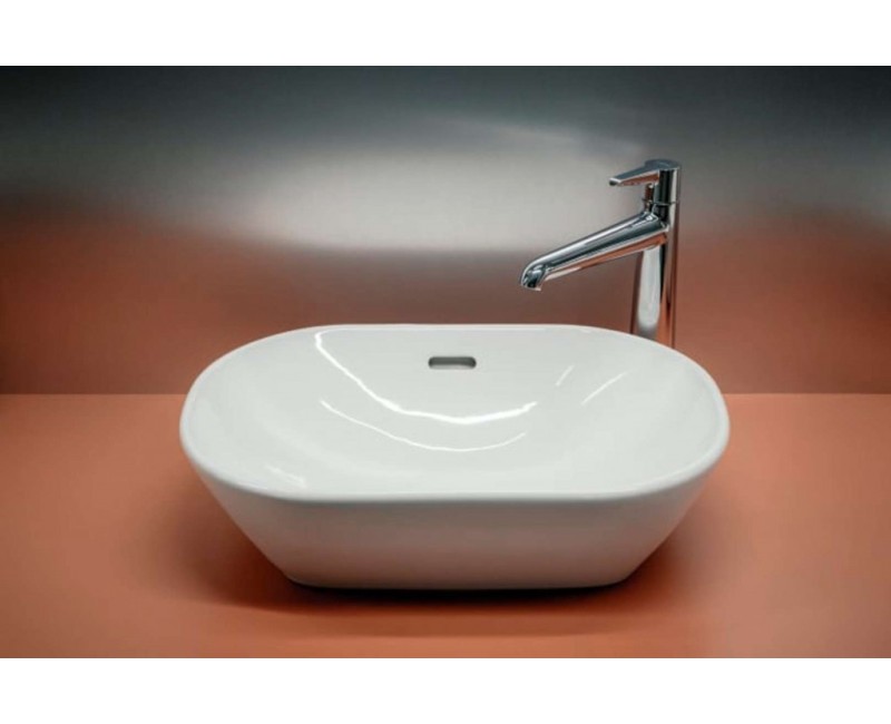 Vannas istabas izlietne Laufen Lua LCC 50x35cm uz virsmas balta H8120834001091