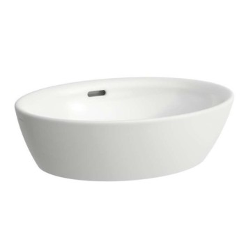 Vannas istabas izlietne Laufen Pro LCC 52x39cm, uz virsmas balta H8129644001091