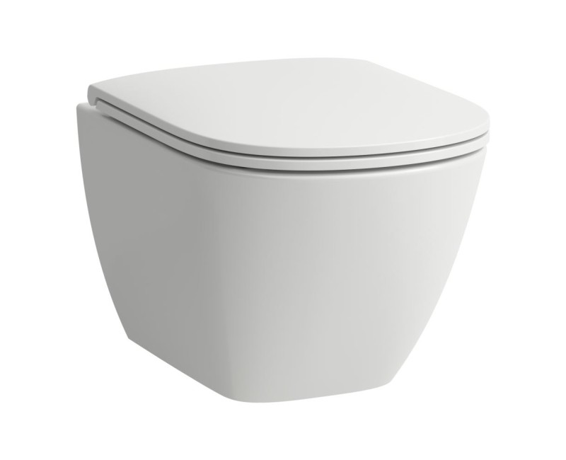 Подвесной унитаз Laufen Lua Rimless без крышки, H8200834000001 Белый