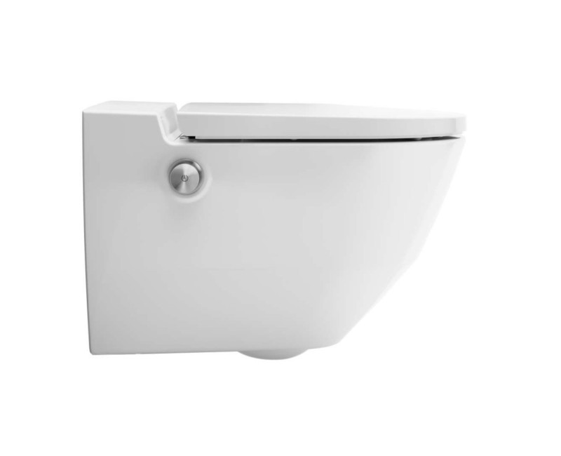 Подвесной Унитаз с функцией биде Laufen Cleanet Navia Rimfree с крышкой LCC SoftClose Белый