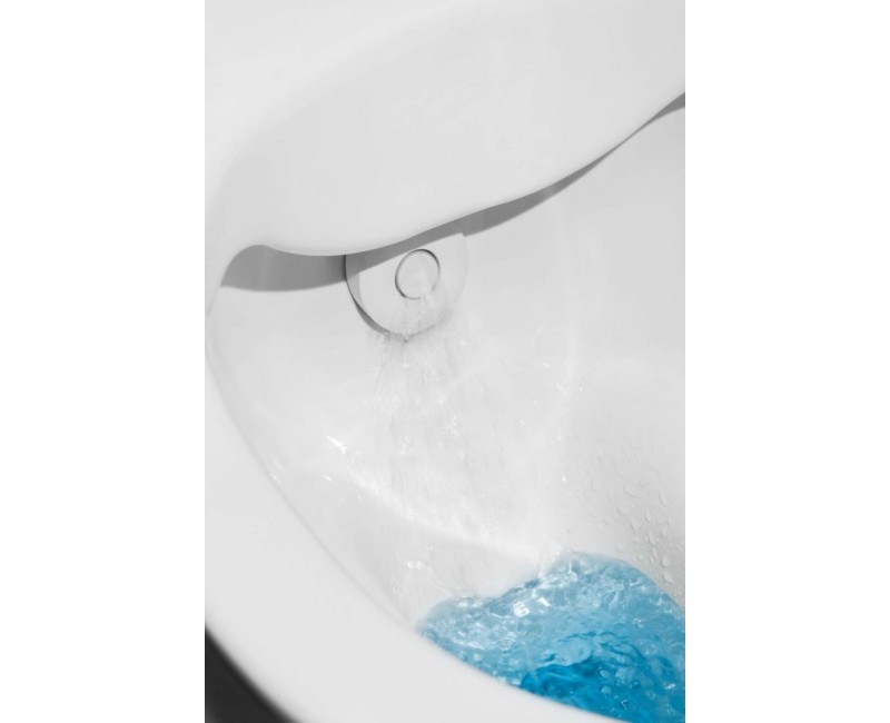 Подвесной Унитаз с функцией биде Laufen Cleanet Navia Rimfree с крышкой LCC SoftClose Белый