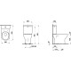 Унитаз Laufen Lua Rimless, без бачка и крышки, H8240870000001 Унитаз Laufen Lua Rimless, без бачка и крышки, H8240870000001