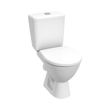 Tualetes pods Jika Lyra plus, ūdens pievads no sāna, (45° izvads) bez vāka balts H8263840002413