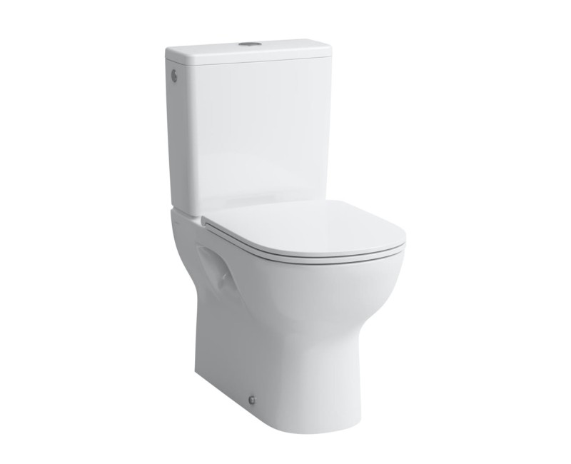 Смывной бачок для унитаза Laufen Pro 37x15 см, подвод воды сзади, белый H8299510009711